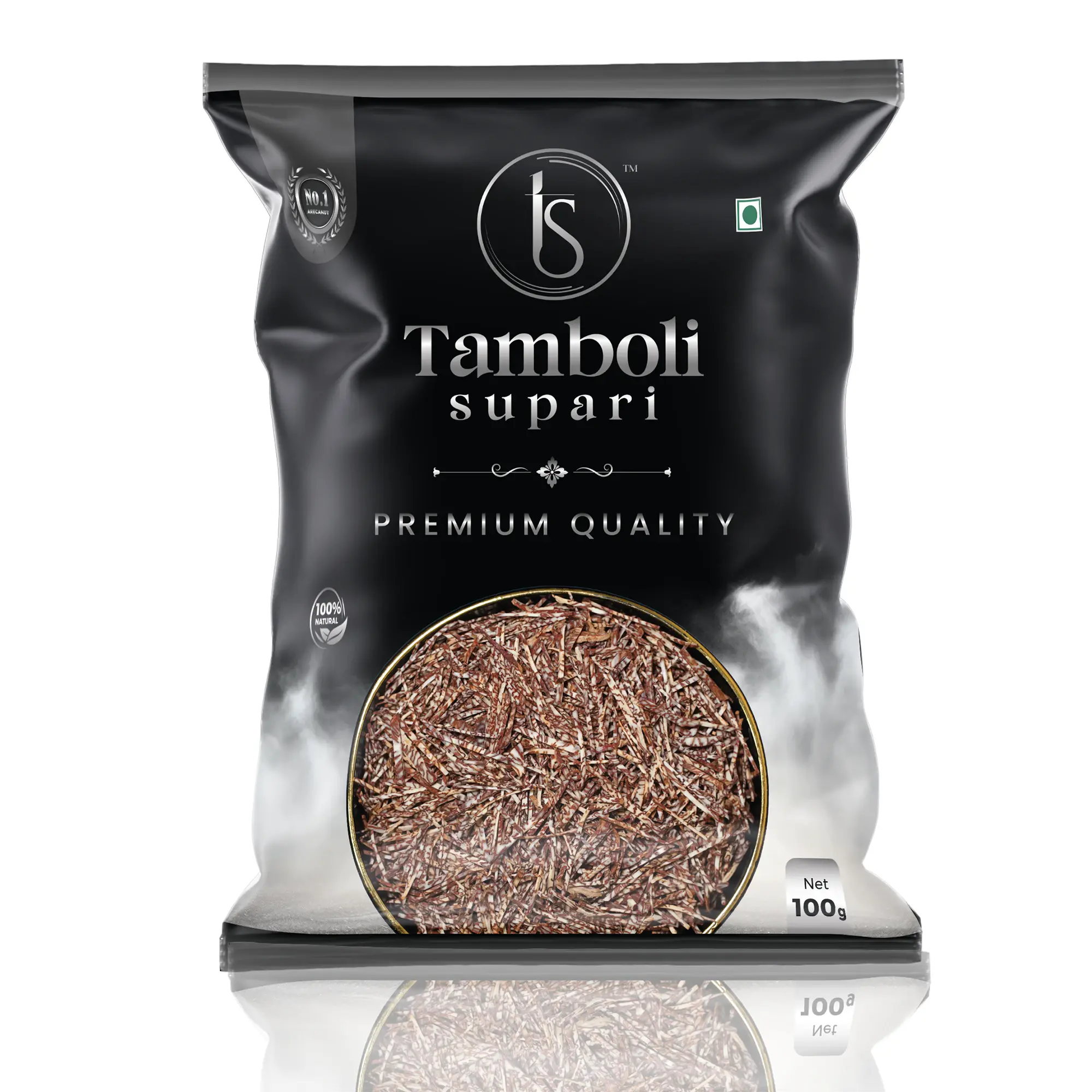 Tamboli Supari Plain Sally - Net 100gm.
