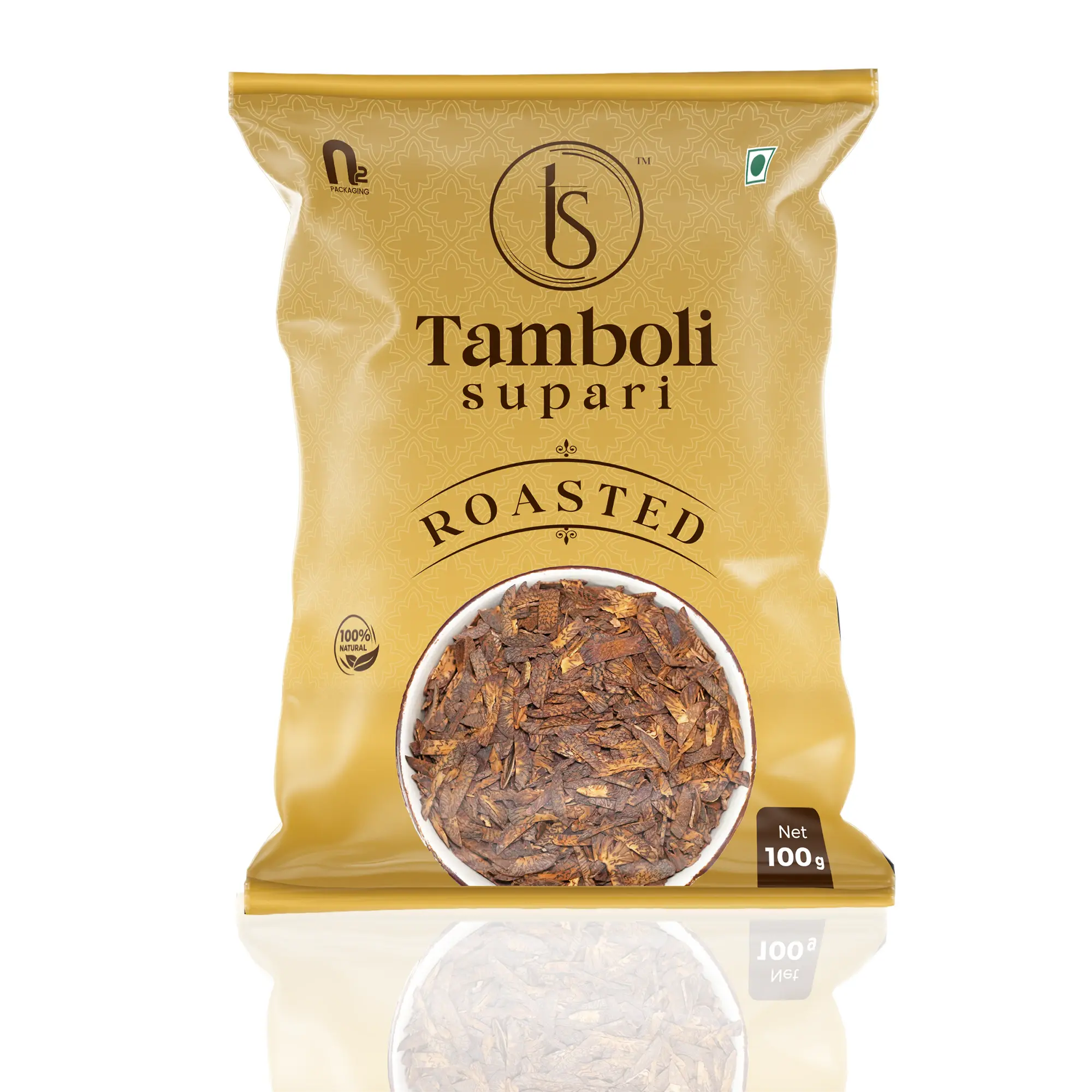 Tamboli Supari Roasted Chura - Net 100gm.