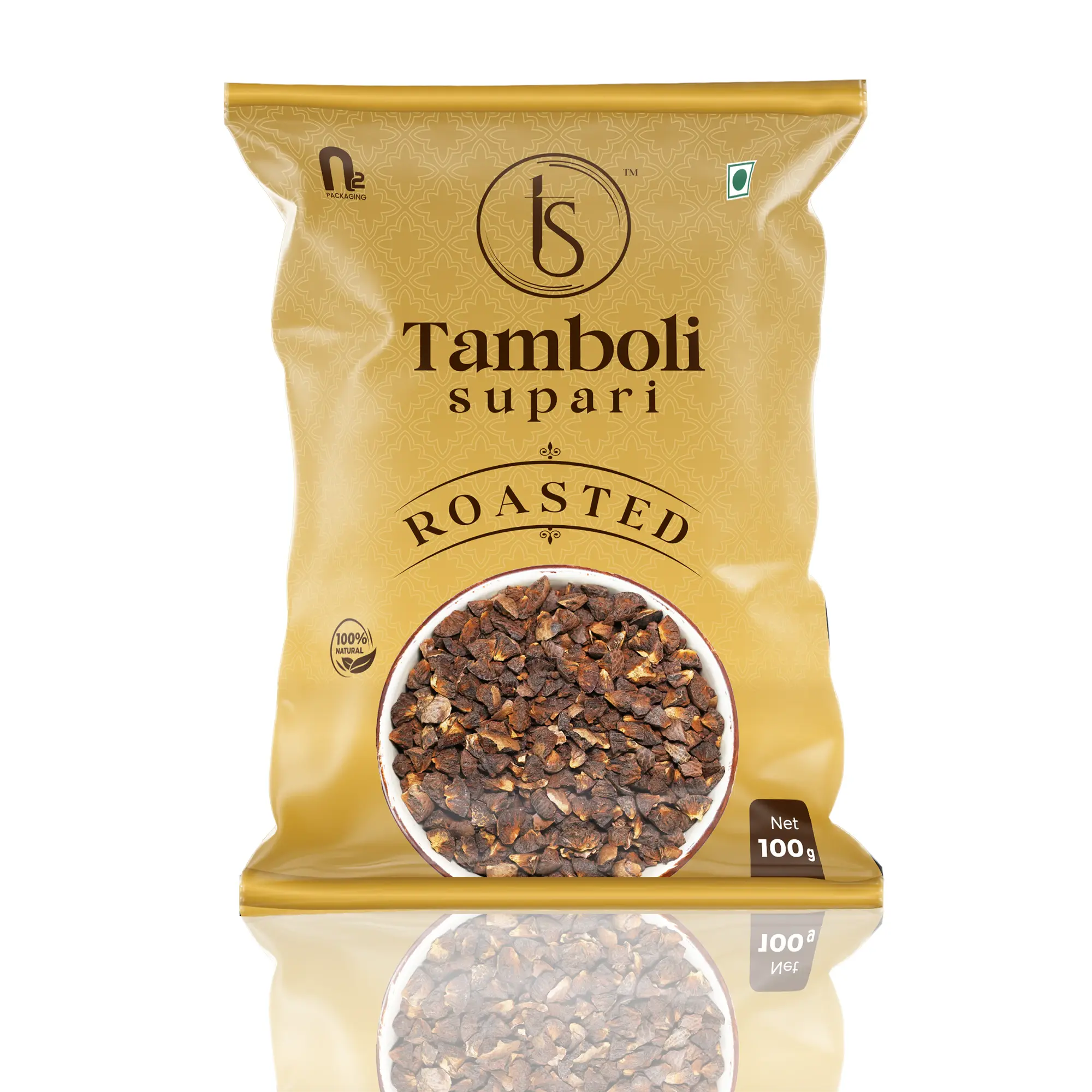 Tamboli Supari Roasted Tukda - Net 100gm.
